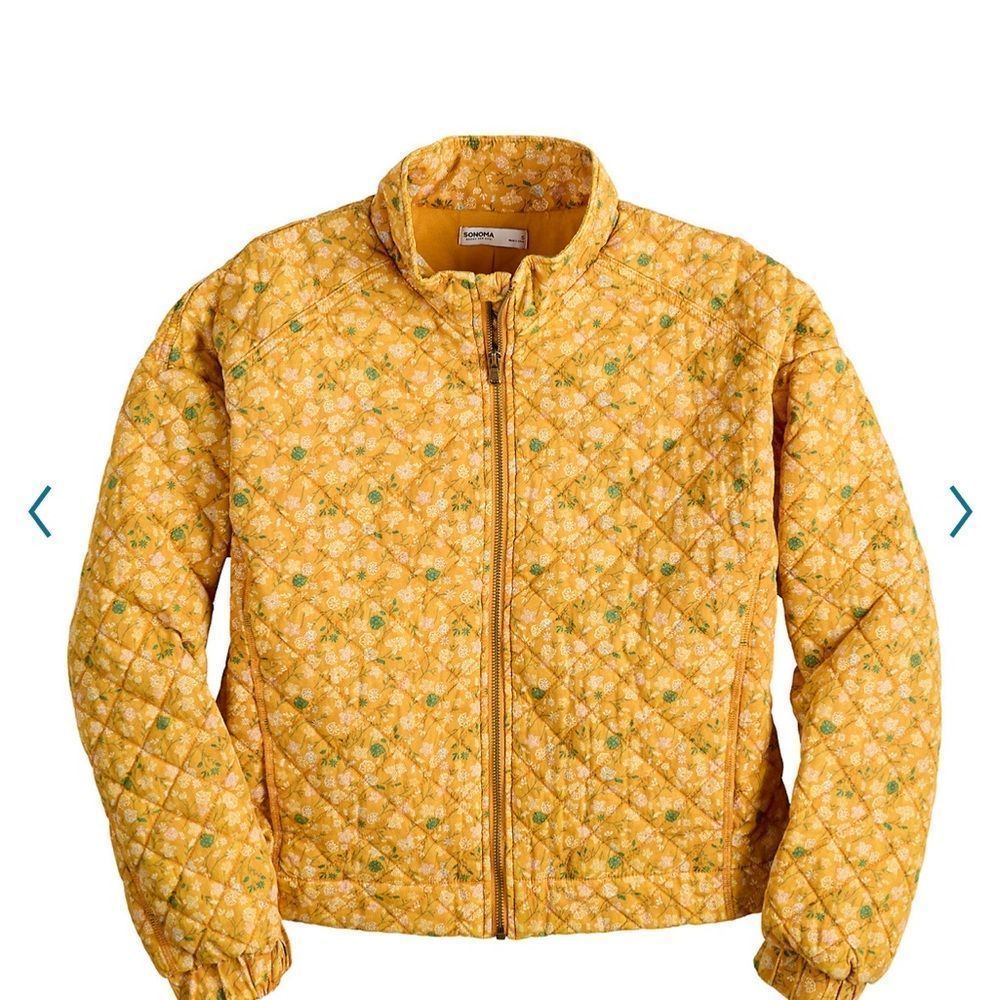 Women's Sonoma Goods For Life Quilted Print Jacket. Size XXL.